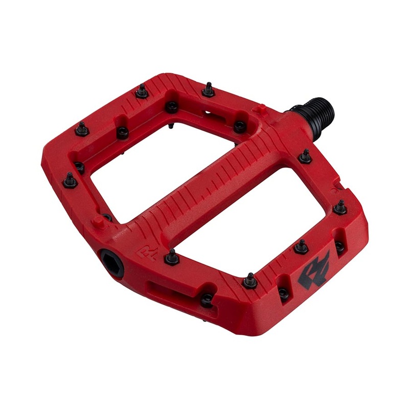 RaceFace Chester Pedals – Platform Composite 9/16″ Large Red