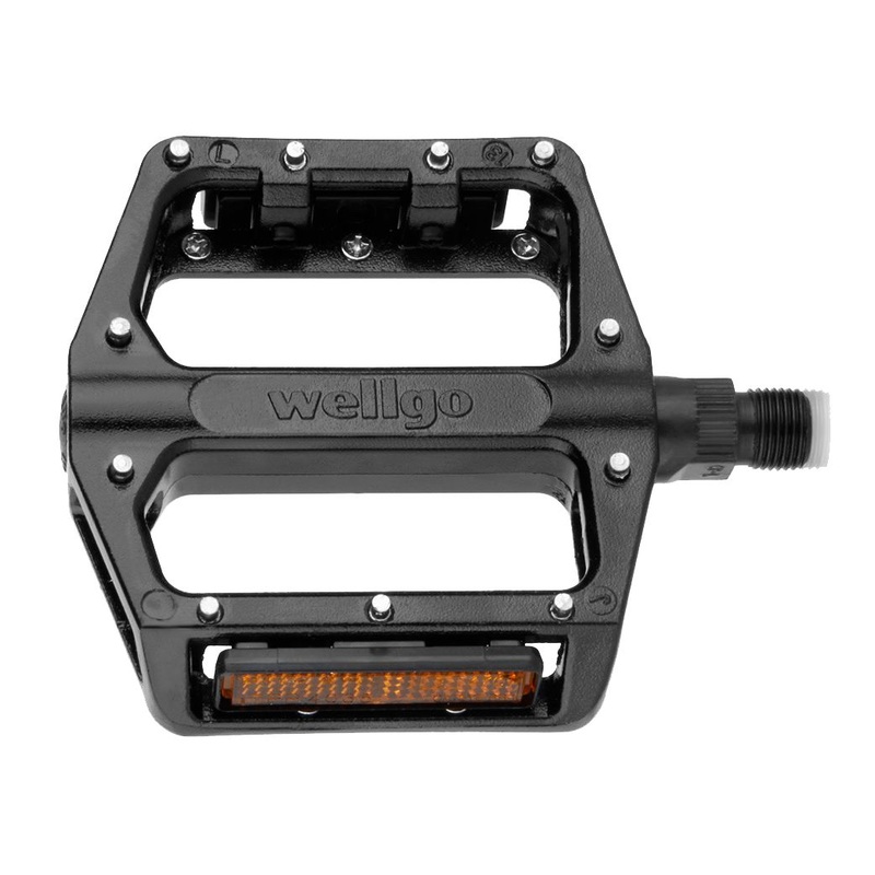 Pedal Wellgo Alloy Platform 9/16inch Pair Black