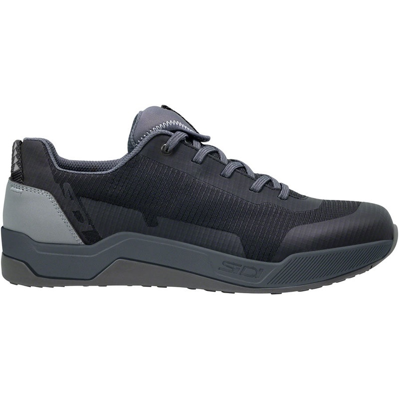Sidi Motus GTX Flat Shoes – Black/Gray Size 47 Millenium Fit