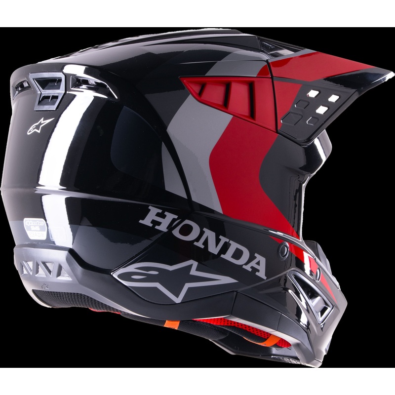 ALPINESTARS S-M5 Helmet Black/Red X-Small