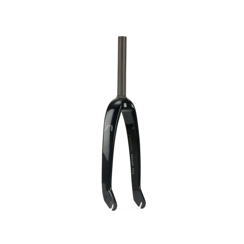 Arise Solar Carbon Forks / Junior / 1 Inch / 10mm Black 32mm