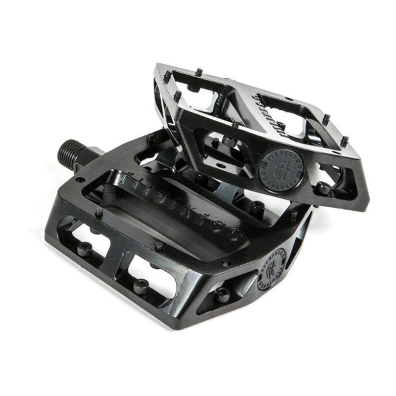 Fit Mac Alloy Unsealed Pedals Black 9/16 Inch