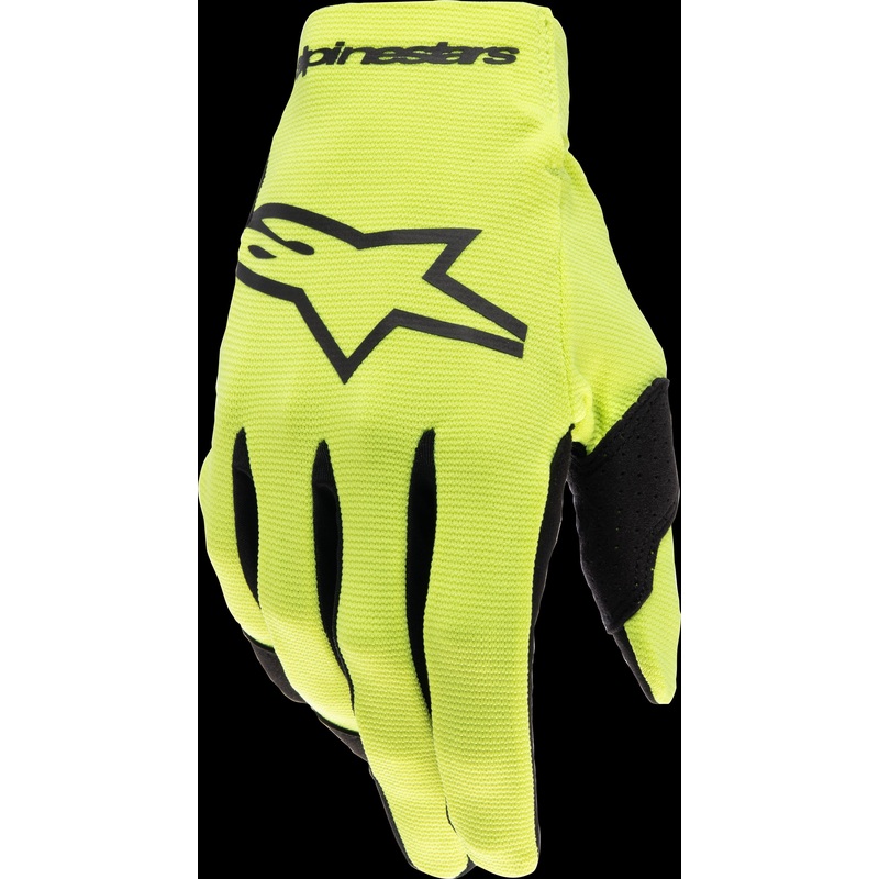 ALPINESTARS Youth Radar Gloves Fluorescent Yellow/Black Youth X-Small