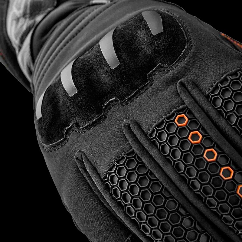 RST Artic D3o Waterproof Glove Black Textile Sm Black Small
