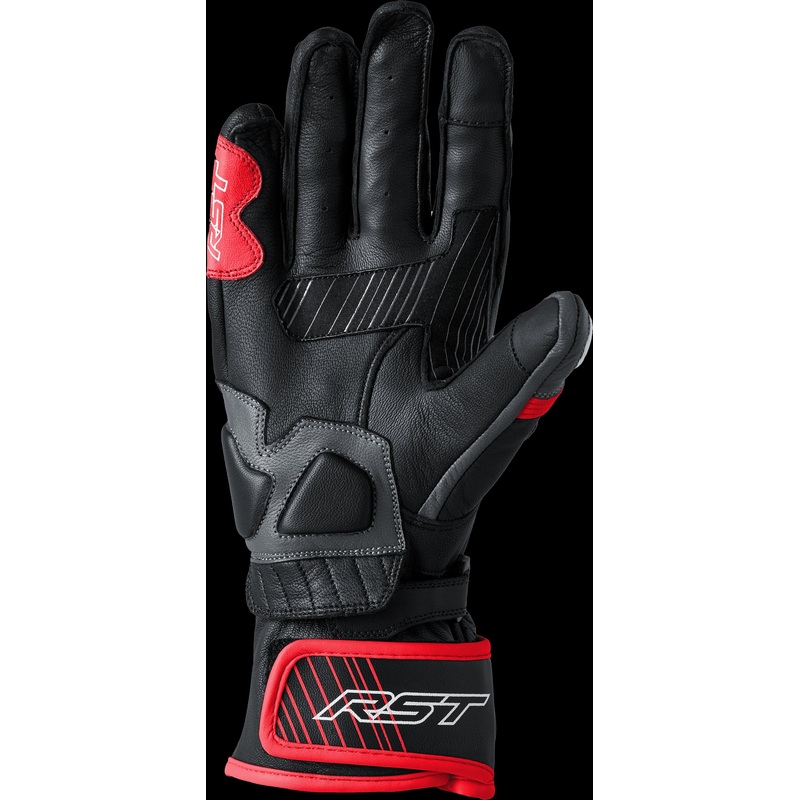 RST Fulcrum Ce Glove Grey/Red/Black  Md Grey/Black/White 9