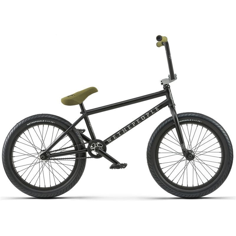 We The People Zodiac RHD Freecoaster 20″ BMX Bike 20.75″ TT – Matte Black