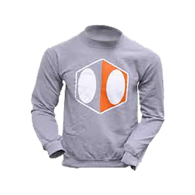 Box Sweatshirt-Gray Adult Small