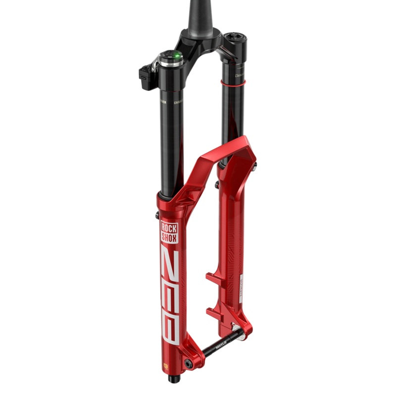 ZEB Ultimate Flight Attendant Electric Red 170mm travel / 44 offset 29″