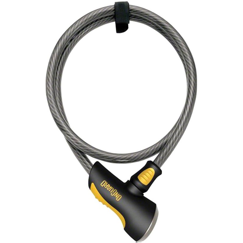 Akita Series Cable Locks Akita Cable for Saddles: 21″ x 5m, Gray/Orange