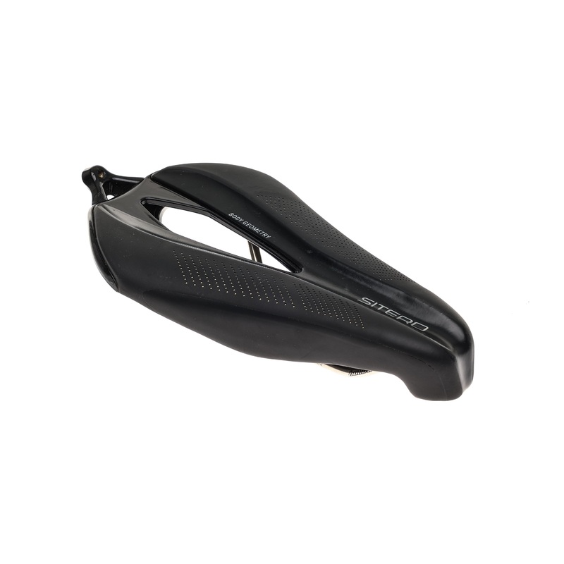 Specialized Sitero Saddle 145mm Hollow Titanium Rails Black