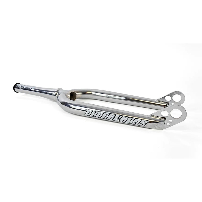 Supercross Tapered slt  chromoly fork 20″ Chrome