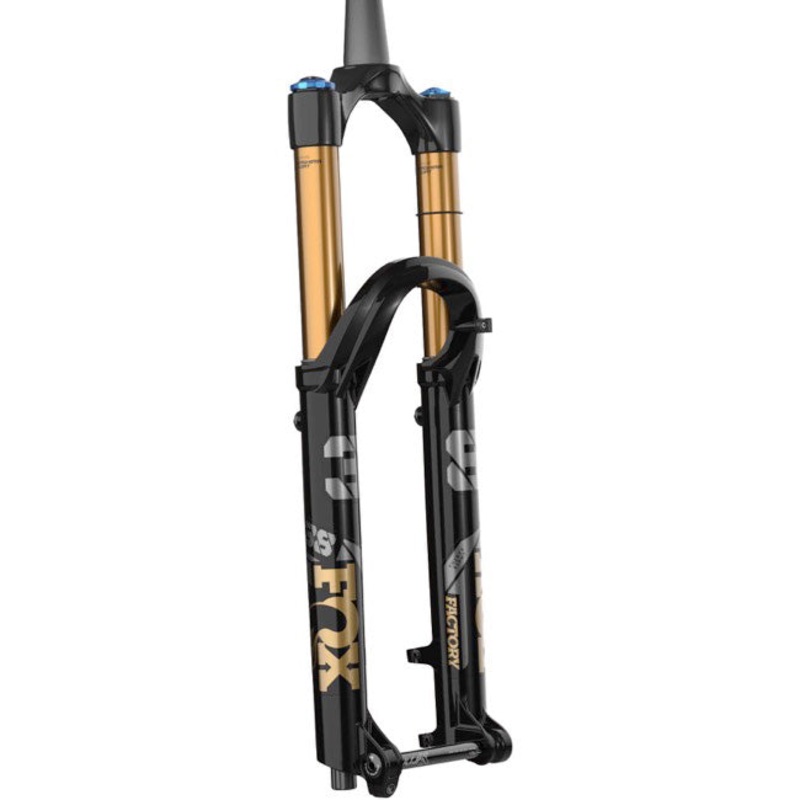 FOX 38 Factory Suspension Fork – 27.5″ 170 mm 15 x 110 mm Kabolt-X 44mm Offset GRIP X2 Damper Shiny BLK