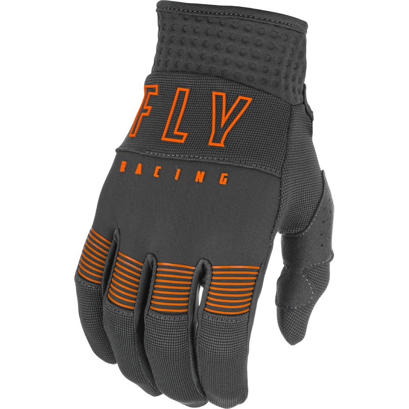 FLY RACING F-16 Gloves Grey/Orange Sz 11
