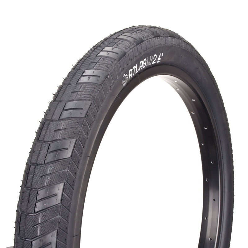 20″ Stolen Atlas tire Black w/ Black Wall 20×2.30″ LP 55-65 PSI