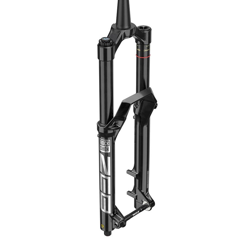 RockShox ZEB Ultimate Charger 3 RC2 Suspension Fork – 27.5″ 180 mm 15 x 110 mm 44 mm Offset Gloss BLK A2