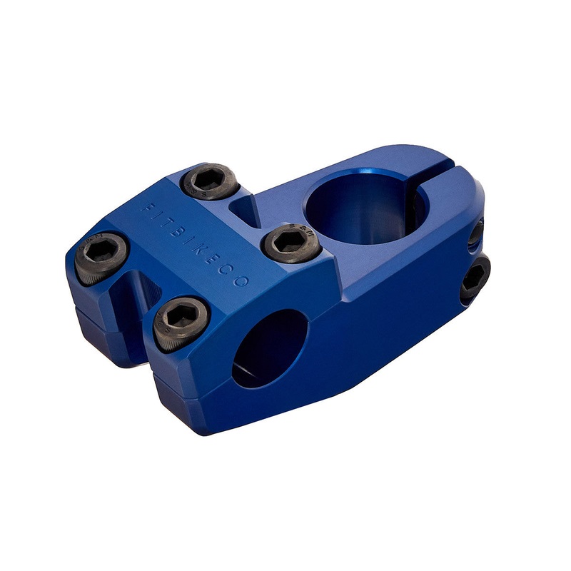 Fit BF Top Load BMX Stem – 48mm – Blue – USA Made