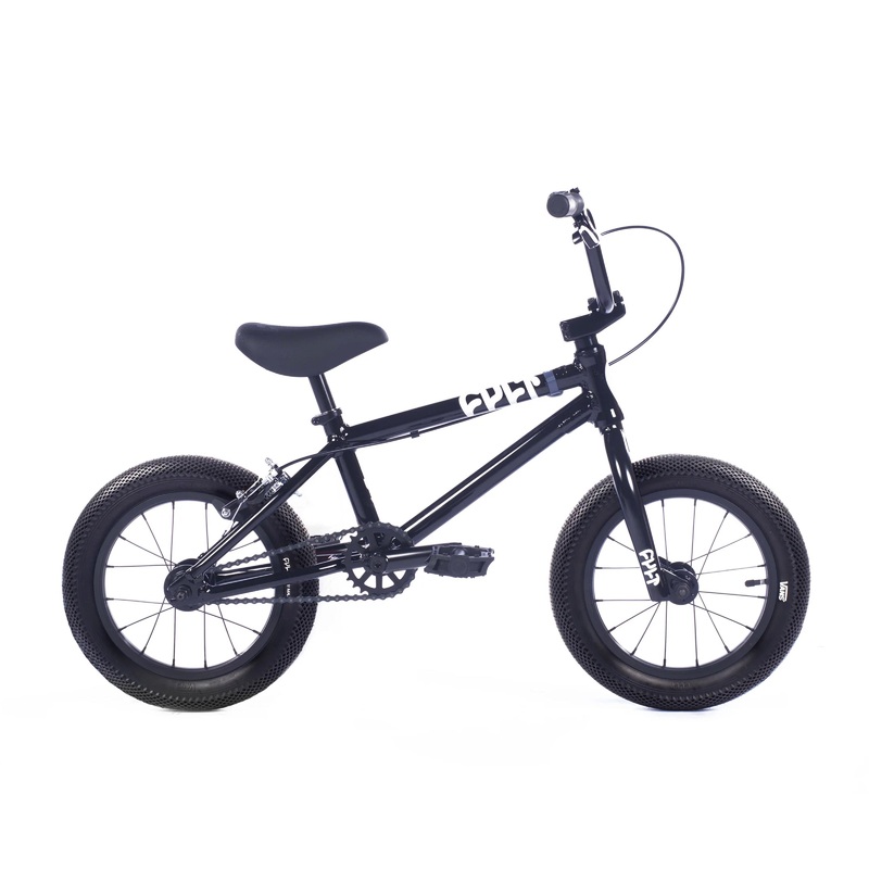 Cult Juvenile 14″ BMX Freestyle Bike-Black