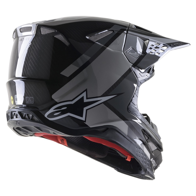 ALPINESTARS S-M10 Helmet Black/Grey Medium